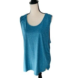 Vuori Unisex Style Blue Tank Top